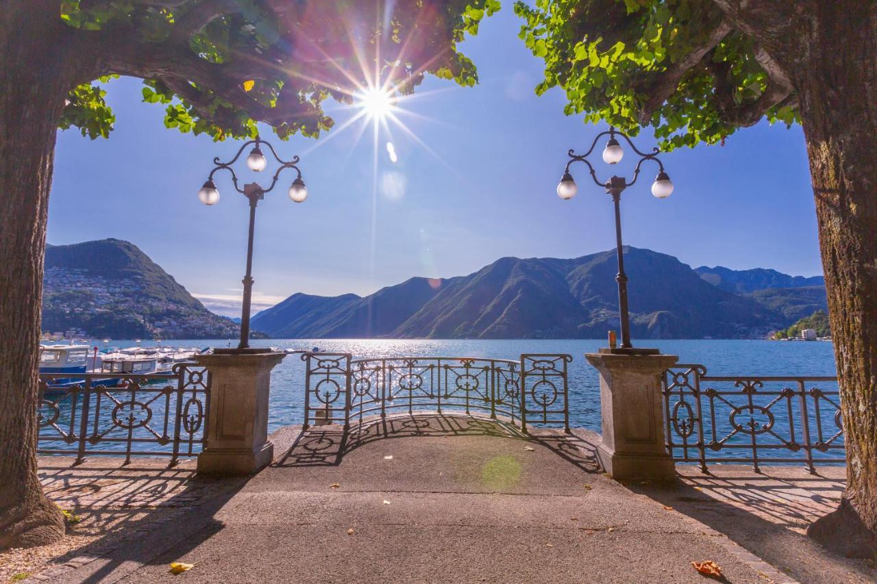 Ferienwohnung Casa Taddei Lugano Exterior foto