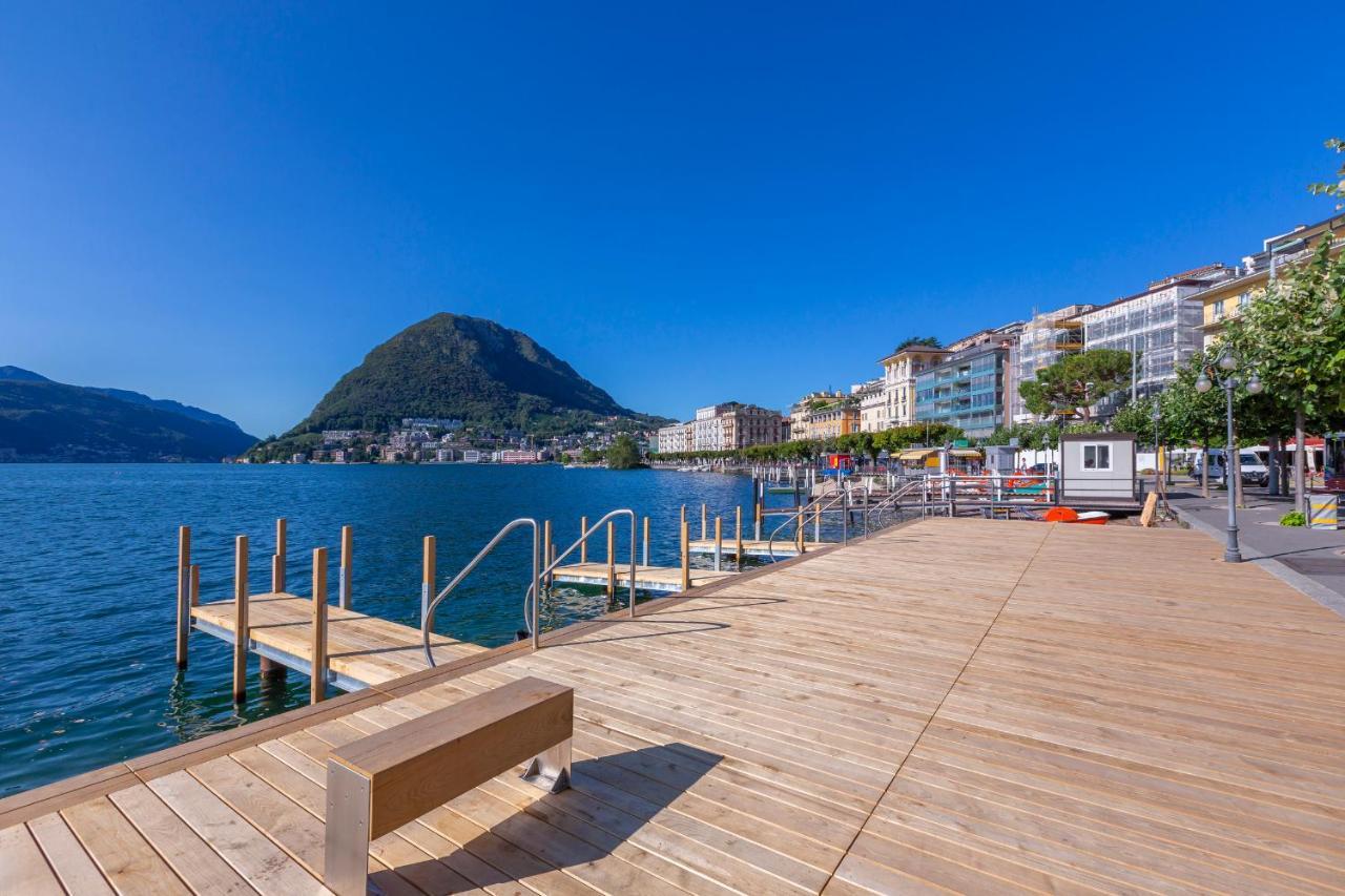 Ferienwohnung Casa Taddei Lugano Exterior foto